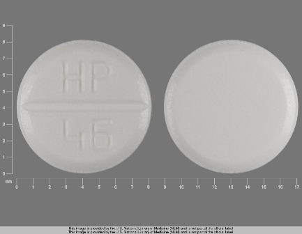 HP 46: (23155-046) Hydrochlorothiazide 50 mg/1 Oral Tablet by Blenheim Pharmacal, Inc.