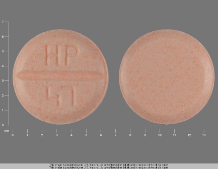 HP 47: (23155-047) Hydrochlorothiazide 25 mg/1 Oral Tablet by Blenheim Pharmacal, Inc.