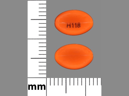 H118: (23155-118) Calcitriol .25 ug/1 Oral Capsule, Liquid Filled by Nucare Pharmaceuticals, Inc.