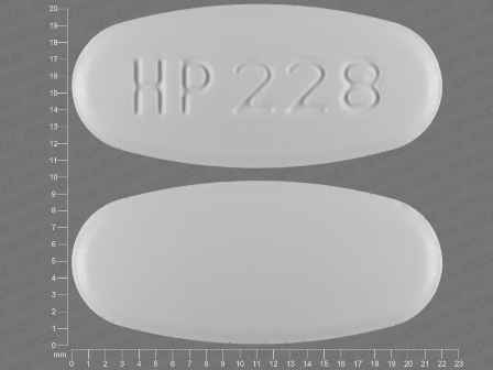 HP 228: (23155-228) Acyclovir 800 mg Oral Tablet by Denton Pharma, Inc. Dba Northwind Pharmaceuticals