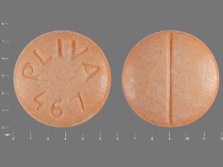 PLIVA 467: Propranolol Hydrochloride 10 mg Oral Tablet