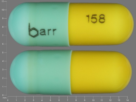 barr 158: (24236-800) Chlordiazepoxide Hydrochloride 5 mg Oral Capsule by Remedyrepack Inc.