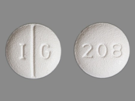 208 IG: Citalopram 40 mg (As Citalopram Hydrobromide 49.98 mg) Oral Tablet