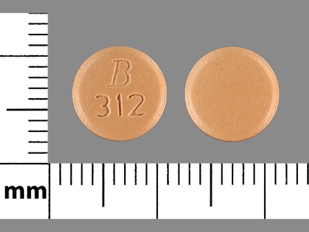 312 B: Doxycycline Hyclate 100 mg/1 Oral Tablet