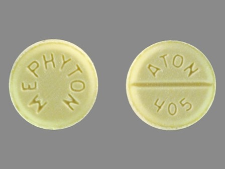 Aton 405 Mephyton: (25010-405) Mephyton 5 mg Oral Tablet by Physicians Total Care, Inc.