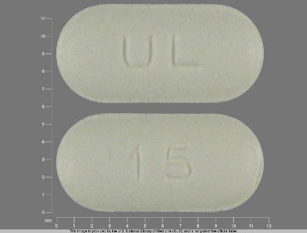 U L 15: (29300-125) Meloxicam 15 mg Oral Tablet by Lake Erie Medical Dba Quality Care Products LLC