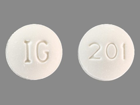201 IG: (31722-201) Fosinopril Sodium 20 mg Oral Tablet by Bryant Ranch Prepack
