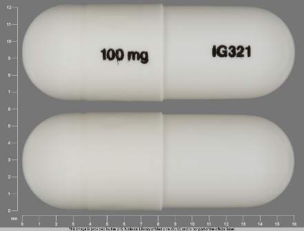 IG321 100mg: (31722-221) Gabapentin 100 mg Oral Capsule by Aidarex Pharmaceuticals LLC