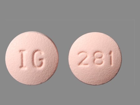 IG 281: (31722-281) Topiramate 200 mg Oral Tablet by Cipla USA Inc.
