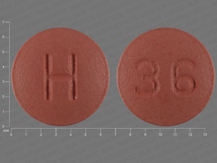 H 36: (31722-526) Finasteride 1 mg Oral Tablet, Film Coated by American Health Packaging