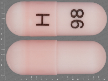 98 H: (31722-545) Lithium Carbonate 300 mg Oral Capsule by Remedyrepack Inc.