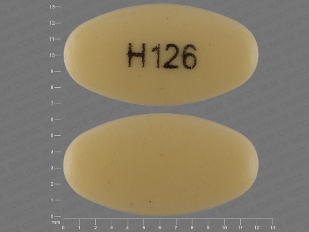 H 126: Pantoprazole Sodium 40 mg Oral Tablet, Delayed Release