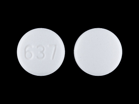 637: Alendronic Acid 35 mg (As Alendronate Sodium 45.7 mg) Oral Tablet