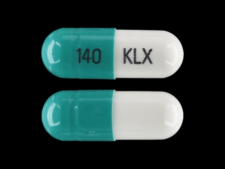 KLX 140: (42043-140) Cephalexin 250 mg Oral Capsule by Denton Pharma, Inc.