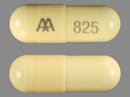 AA 825: (42291-121) Amoxicillin 500 mg Oral Capsule by Denton Pharma, Inc. Dba Northwind Pharmaceuticals