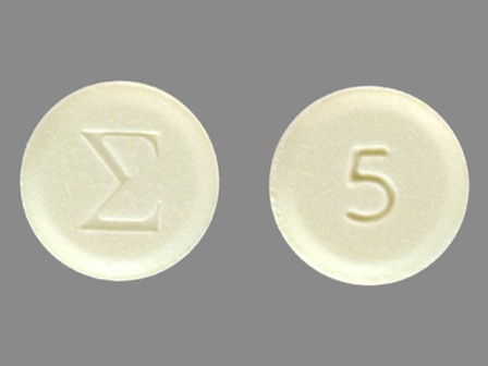 5: (42291-122) Amiloride Hydrochloride 5 mg Oral Tablet by Avpak