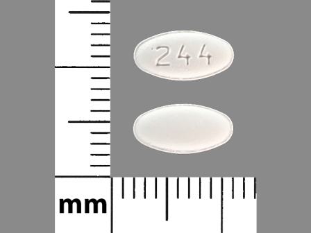 244: Carvedilol 6.25 mg/1 Oral Tablet, Film Coated