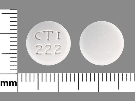 CTI 222: (42291-219) Ciprofloxacin 250 mg Oral Tablet, Film Coated by Pd-rx Pharmaceuticals, Inc.