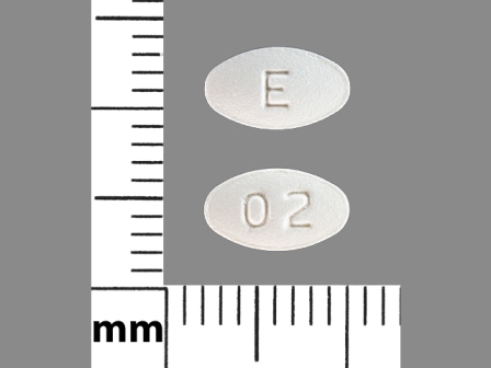 E 02: (42291-222) Carvedilol 6.25 mg Oral Tablet by Avkare, Inc.
