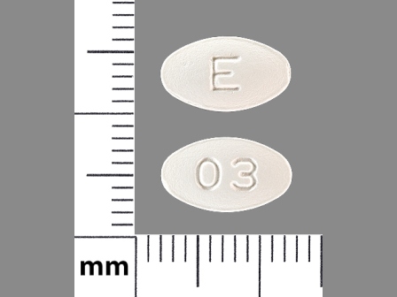 E 03: (42291-223) Carvedilol 12.5 mg Oral Tablet by Avkare, Inc.