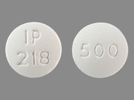 IP218 500: (42291-605) Metformin Hydrochloride 500 mg Oral Tablet by Mckesson Packaging Services a Business Unit of Mckesson Corporation