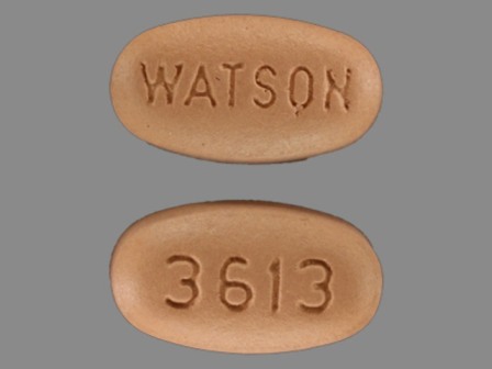 WATSON 3613: (42291-709) Ropinirole 4 mg 24 Hr Extended Release Tablet by Avkare, Inc.