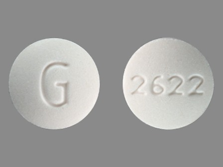 G 2622: (42291-802) Terbutaline Sulfate 5 mg Oral Tablet by Avkare, Inc.