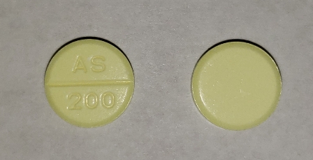 AS 200: (42494-308) Amiodarone Hydrochloride 200 mg Oral Tablet by Libertas Pharma, Inc.