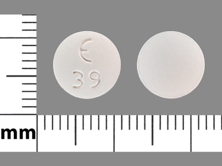 E39: (42806-039) Betaxolol 20 mg Oral Tablet, Film Coated by Marlex Pharmaceuticals Inc