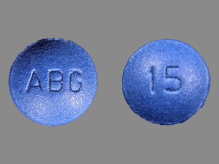 ABG 15: Ms 15 mg Extended Release Tablet