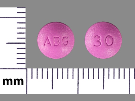ABG 30: (42858-802) Morphine Sulfate 30 mg Oral Tablet, Film Coated, Extended Release by Direct Rx