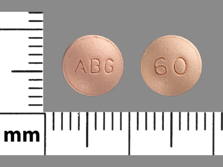 ABG 60: (42858-803) Ms 60 mg Extended Release Tablet by Rhodes Pharmaceuticals L. P.