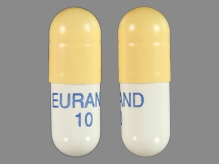 EURAND 10: (42865-101) Zenpep 10 (Amylases 55,000 Unt / Lipase 10,000 Unt / Proteases 34,000 Unt) Delayed Release Capsule by Aptalis Pharma Us, Inc.