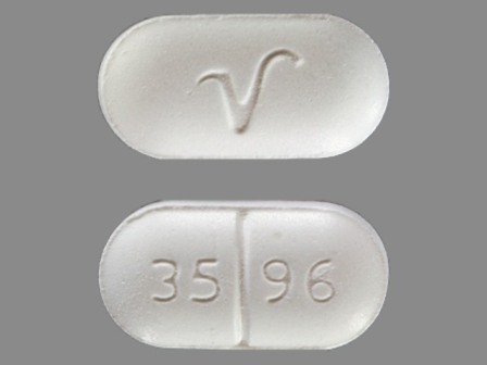 3596 V: (43353-017) Apap 750 mg / Hydrocodone Bitartrate 7.5 mg Oral Tablet by Aphena Pharma Solutions - Tennessee, Inc.