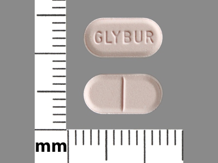 GLYBUR: Glyburide 2.5 mg Oral Tablet