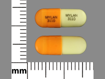 MYLAN 3110: (43353-711) Temazepam 7.5 mg Oral Capsule by Aphena Pharma Solutions - Tennessee, LLC