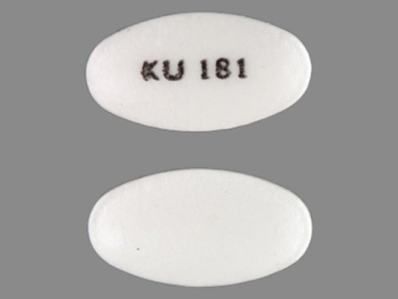 KU 181: Pantoprazole 40 mg (As Pantoprazole Sodium Sesquihydrate 45.1 mg) Delayed Release Tablet