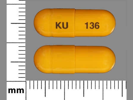 KU 136: (43353-829) Omeprazole 40 mg Oral Capsule, Delayed Release by Denton Pharma, Inc. Dba Northwind Pharmaceuticals