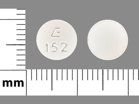 E 152: (43353-865) Lisinopril and Hydrochlorothiazide Oral Tablet by Aphena Pharma Solutions - Tennessee, LLC