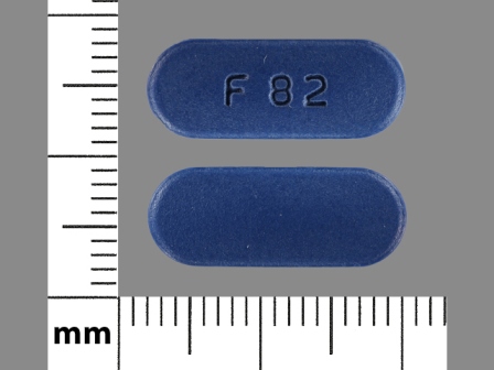 F 82: (43353-883) Valacyclovir Hydrochloride 500 mg Oral Tablet, Film Coated by A-s Medication Solutions