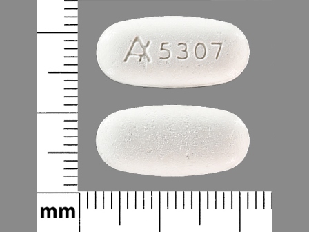APOTEX 5307: (43353-933) Acycycloguanosine 800 mg Oral Tablet by Remedyrepack Inc.