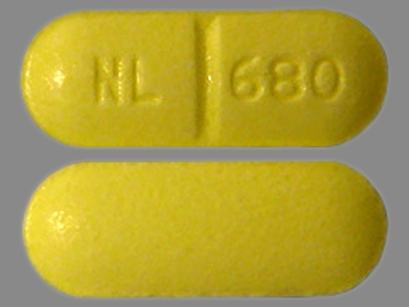 NL 680: (43386-680) Naloxone (As Naloxone Hydrochloride) 0.5 mg / Pentazocine (As Pentazocine Hydrochloride) 50 mg Oral Tablet by Gavis Pharmaceuticals, LLC