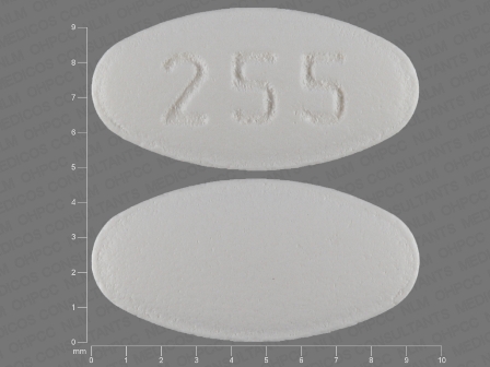 255: (43547-255) Carvedilol 6.25 mg Oral Tablet by Marlex Pharmaceuticals Inc