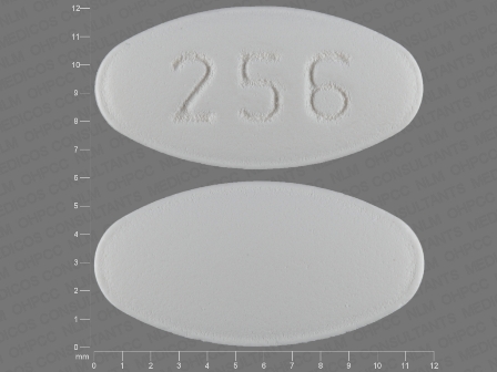 256: Carvedilol 12.5 mg Oral Tablet