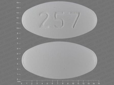 257: Carvedilol 25 mg Oral Tablet