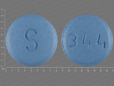 S 344: Benazepril Hydrochloride 40 mg/1 Oral Tablet, Coated