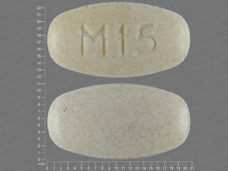 M15: (44523-415) Potassium Citrate 15 Meq/1 Oral Tablet by Biocomp Pharma, Inc.