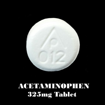 AP 012: (45865-907) Acetaminophen 325 mg 325 mg 325 mg Oral Tablet by Medsource Pharmaceuticals