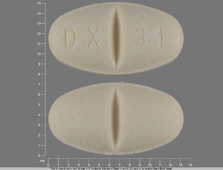 DX 31: Isosorbide Mononitrate 60 mg 24 Hr Extended Release Tablet