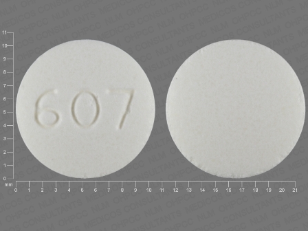 607: (47781-607) Disulfiram 250 mg Oral Tablet by Alvogen Inc.